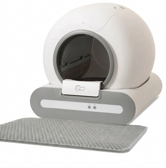 Self-Cleaning Cat Litter Box with App Control & Health Tracking